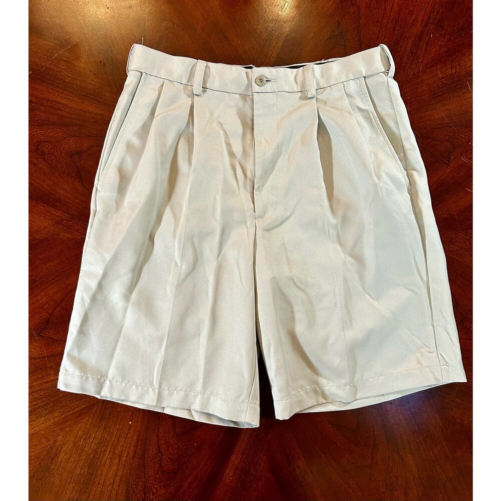 Savane Microfiber Khaki Uniform Shorts